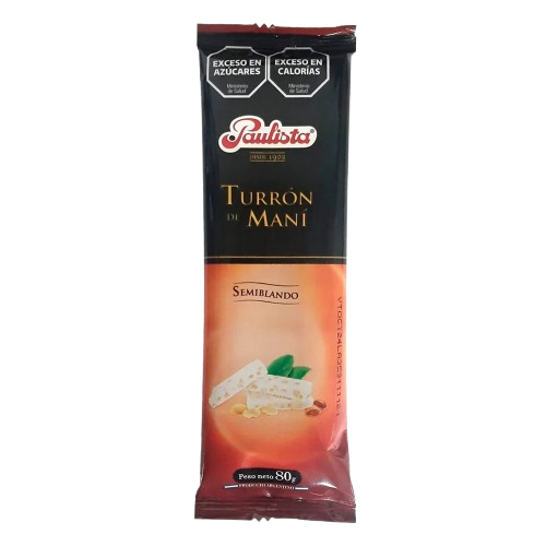 Turron de Mani x 80g.